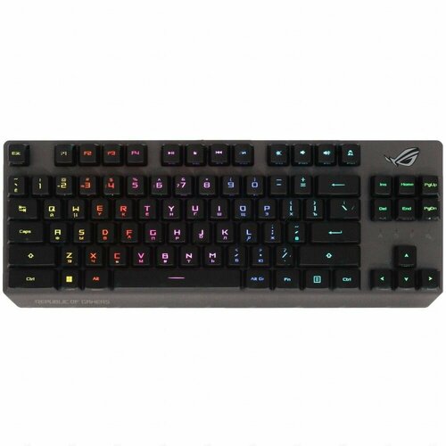 Клавиатура проводнаябеспроводная ASUS ROG Strix Scope RX TKL Wireless Deluxe 90MP02J0-BKRA00 2773800₽