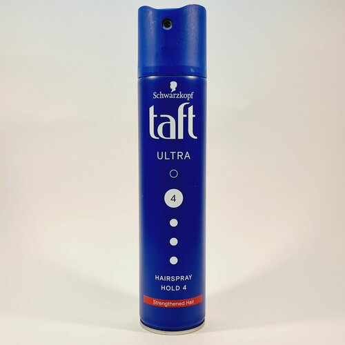 Лак для волос Taft Ultra экстра сильной фиксации №4 250 мл (Из Финляндии)