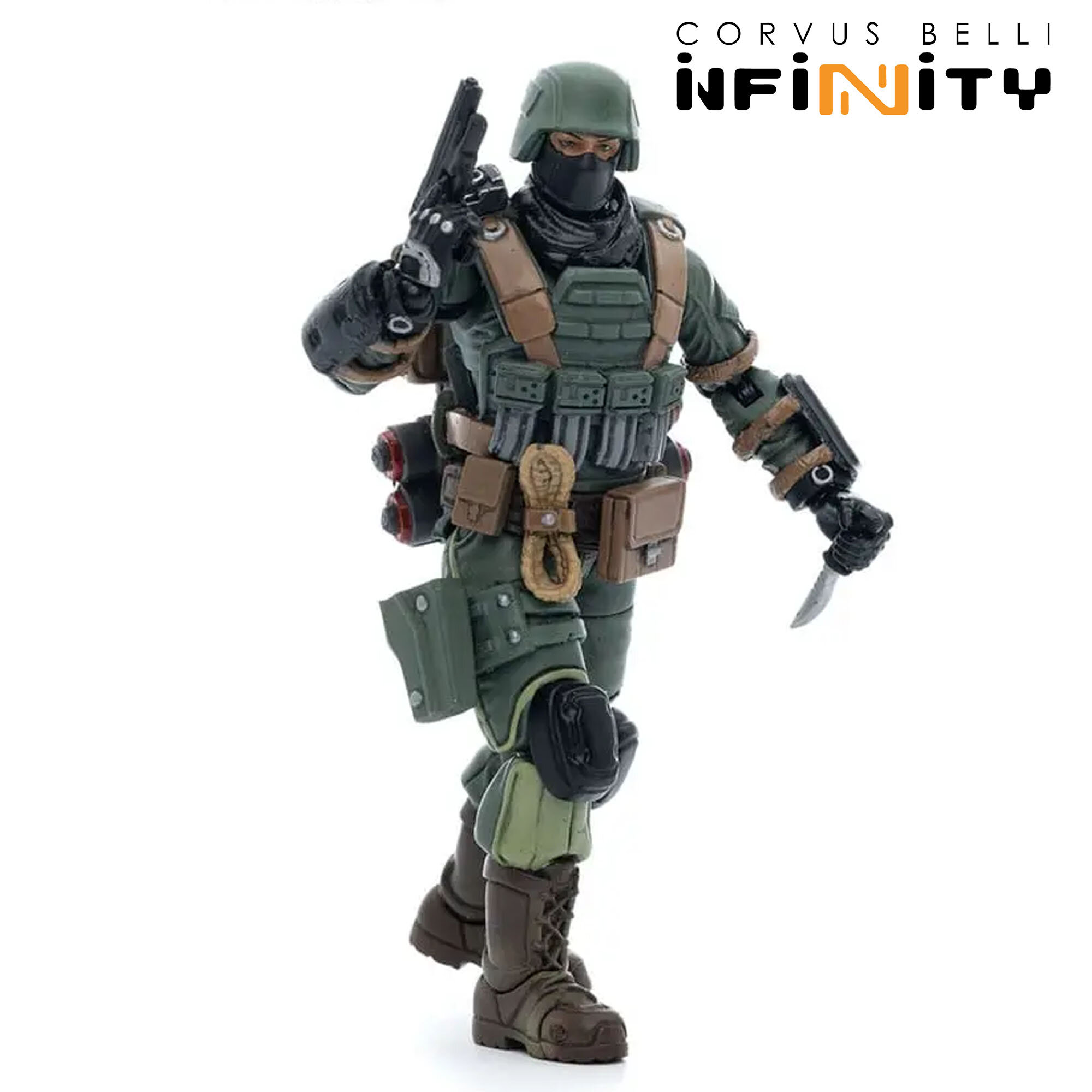 Фигурка JoyToy. Infinity: Ariadna Frontoviks Separate Assault Batallion - фото №1