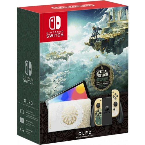 Игровая приставка Nintendo Switch OLED 64 ГБThe Legend of Zelda Tears of the Kingdomкартридж 4200000₽