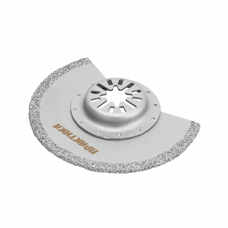 Насадка для МФИ / реноватора ПРАКТИКА режущая полукруг, HM, по плитке, 88 мм