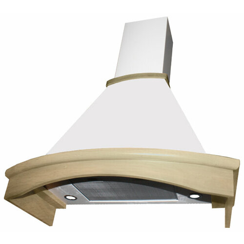 Кухонная вытяжка Elikor Ротонда 90 бежевый дуб неокрашенный 1564400₽