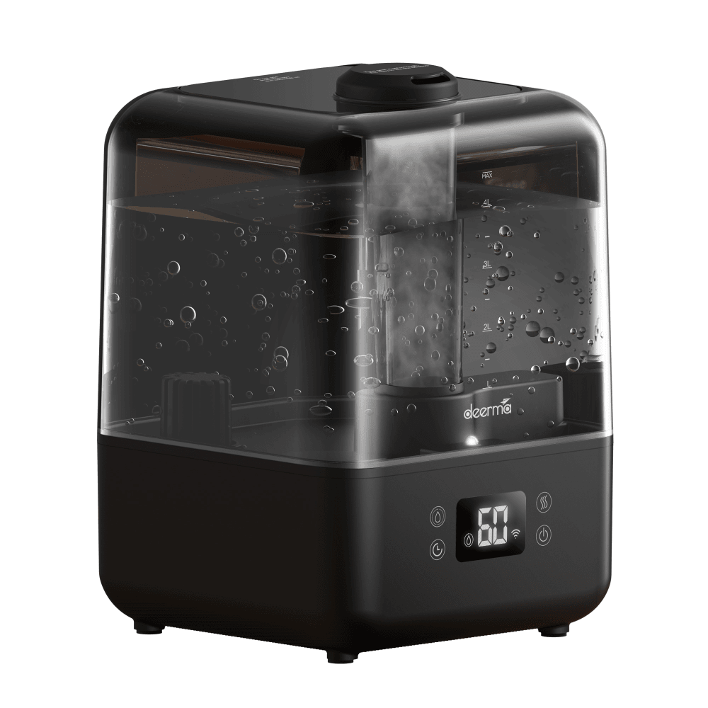 Deerma Увлажнитель воздуха deerma Humidifier DEM-F15W, ультразвуковой, с Wi-Fi Black