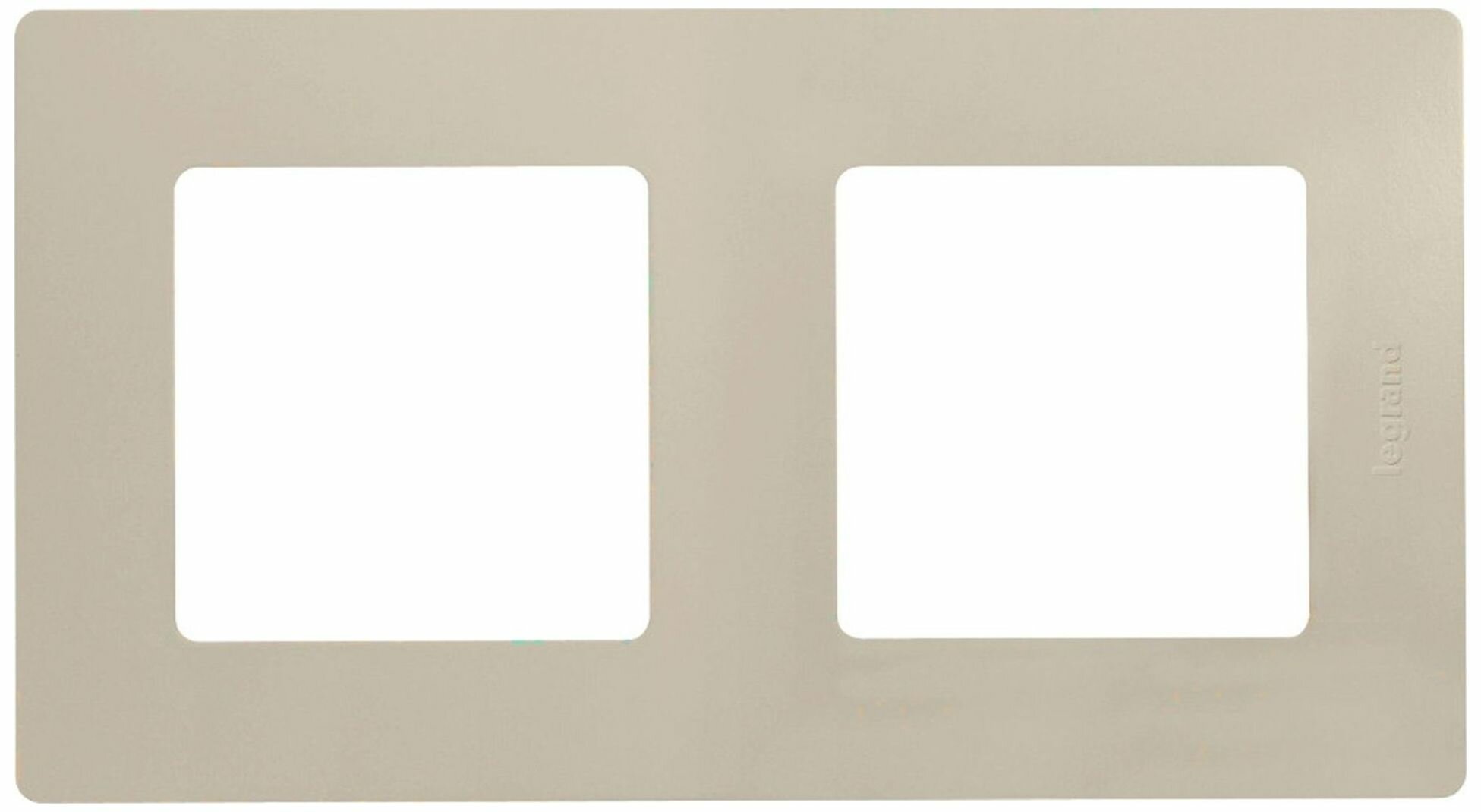 Рамка Legrand Etika 672512 IP20 безвинтовое подключение серый