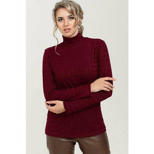 фото Водолазка натали, размер 48, бордовый