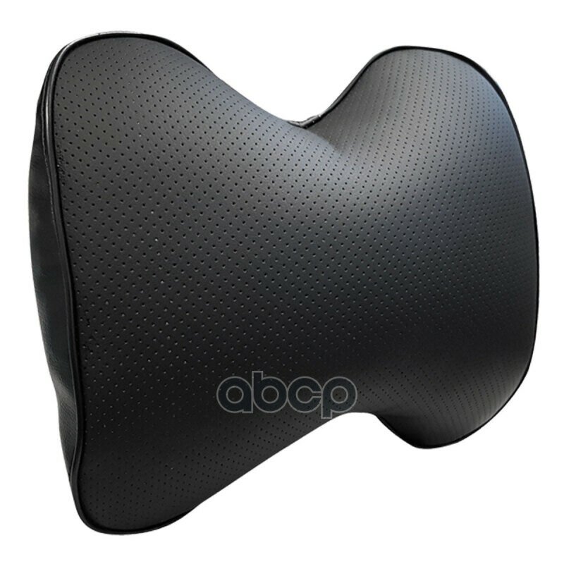 Подушка на подголовник 30х28 см эко-кожа черный "ZIPOWER" ZiPOWER арт. PM0470