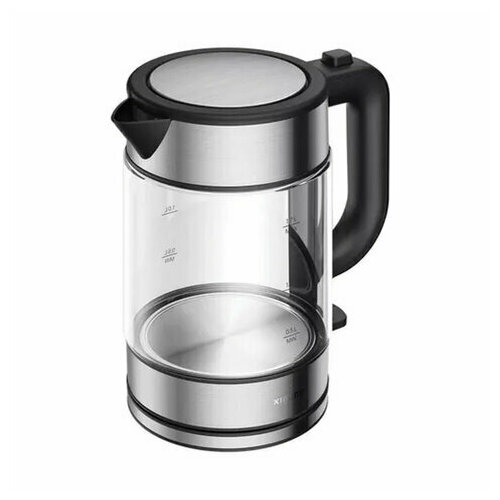 Чайник XIAOMI Electric Glass Kettle 17 л 2200 Вт закрытый нагревательный элемент стекло черный BHR7490RU 2630₽
