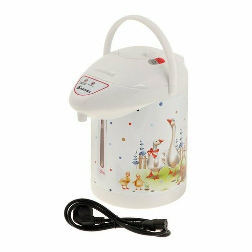 Термопот василиса ВА-5011 28 л 750 Вт белый с рисунком 316800₽