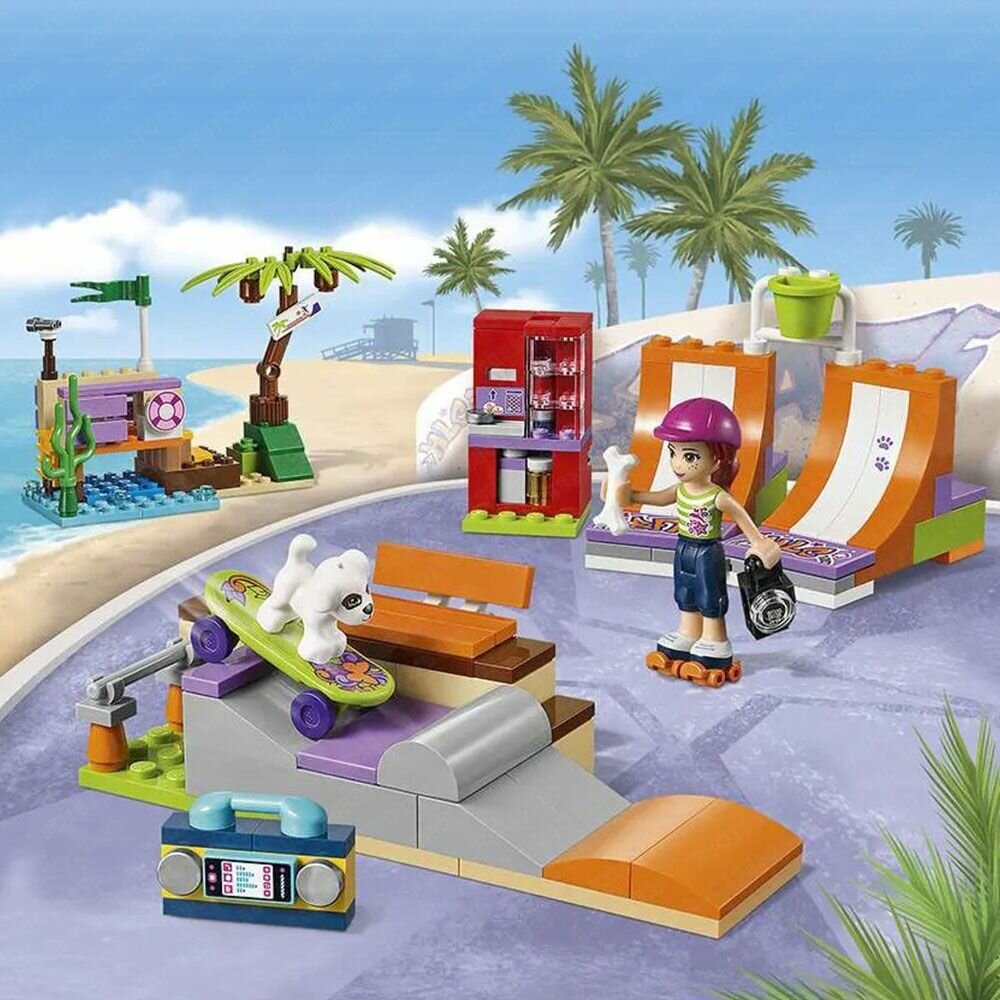 Конструктор Френдс Скейт-парк, конструктор для девочек — фото 1