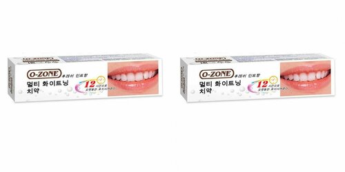 O-Zone Зубная паста Комплексное отбеливание, 100 г, 2 шт