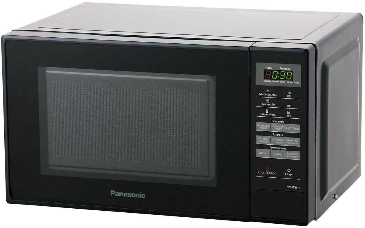 Микроволновая печь Panasonic NN-ST25HBZPE, черный — купить в интернет ...