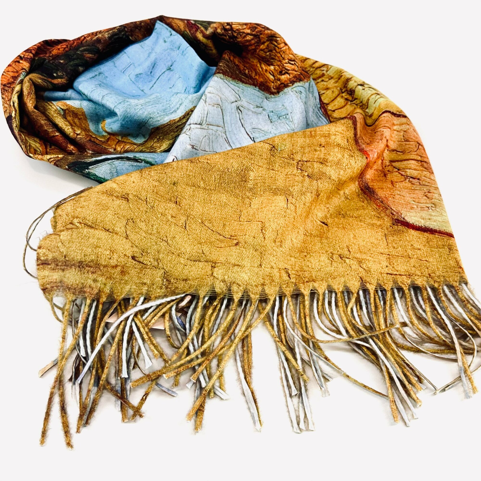 Палантин ПРЕЗЕНТ для женщин,180х70 см, коричневый — фото 1