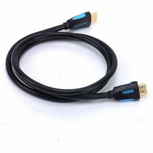 Кабель HDMI-HDMI v2.0 5м Vention (ALHSJ) кабель интерфейсный vention aaqbh hdmi high speed v2 0 with ethernet 19m 19m угол 270 2м