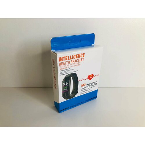 Умный браслет INTELLIGENCE HEALTH BRACELET M3 черный 24000₽