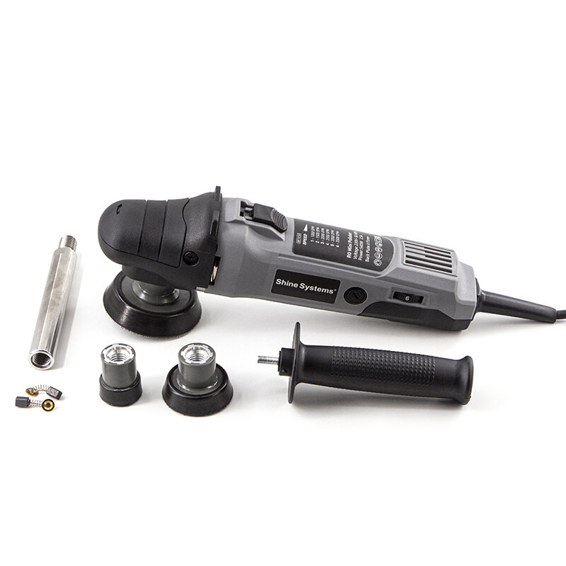 Shine Systems RO Mini Polisher set - роторная полировальная мини машинка, набор