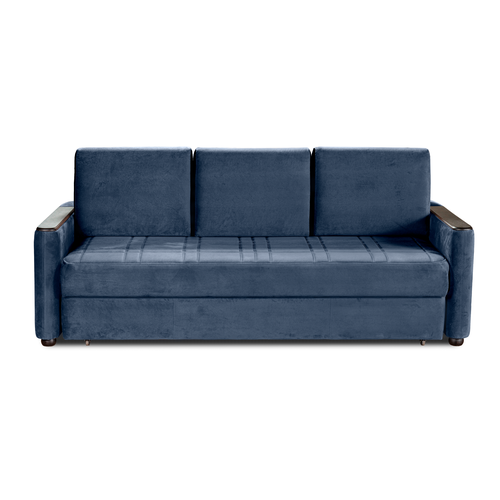 Диван-кровать Sofa Collection Кронос-2 Синий/Венге