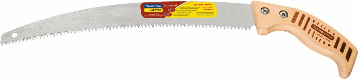 Ножовка Tramontina 43293/014 по дереву Supercut 500 мм с зубьями двойной заточки