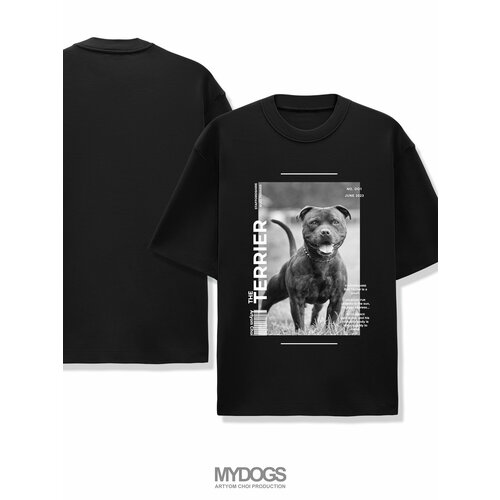 фото Футболка, размер l, черный mydogs