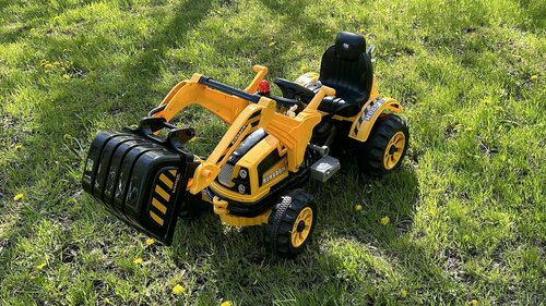 Детский электромобиль трактор на аккумуляторе - JS328B-Y