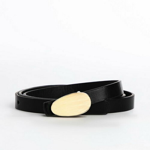 фото Ремень сима-ленд, размер 110, черный сима-лэнд