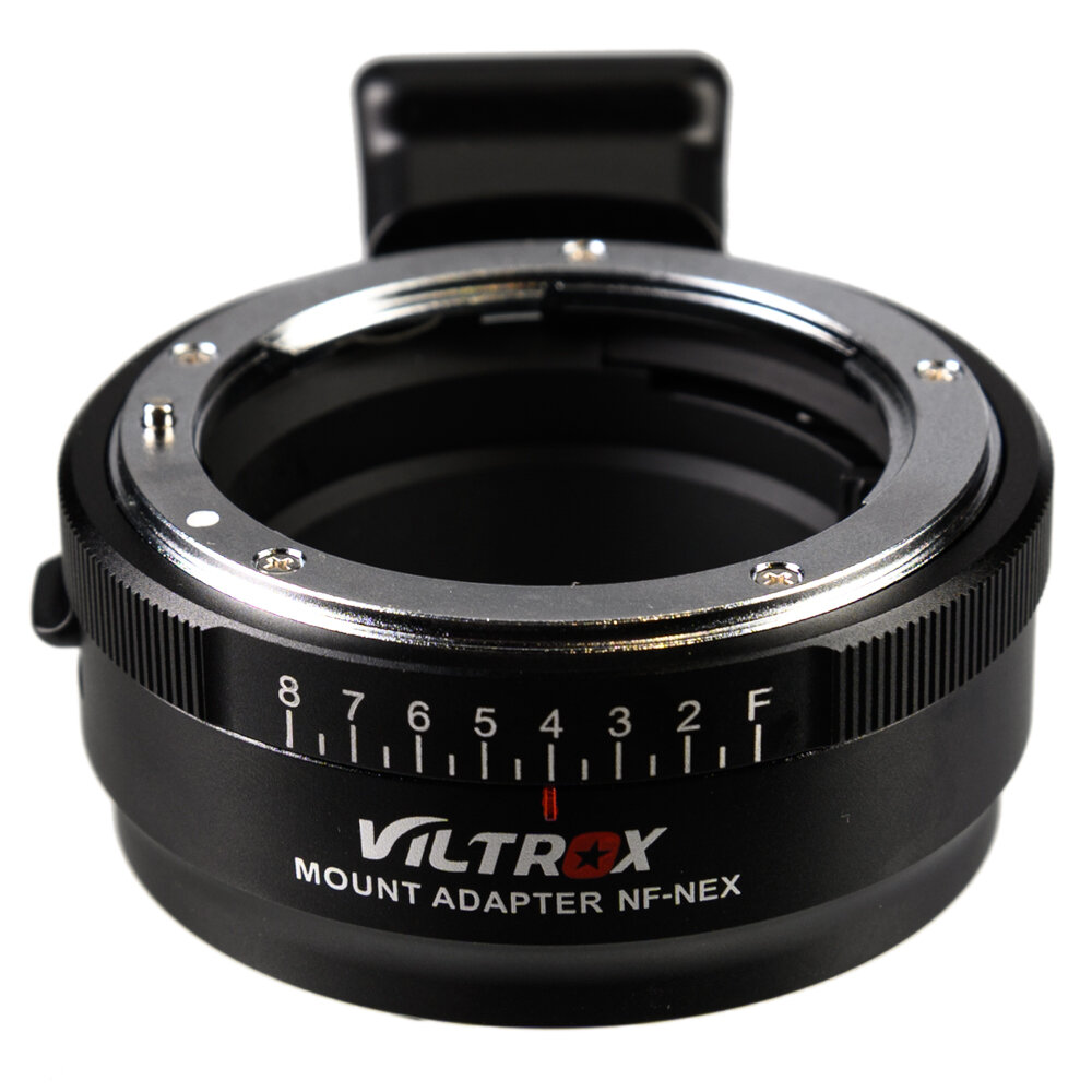 Переходное кольцо VILTROX NF-NEX с байонета Nikon F на Sony E-mount