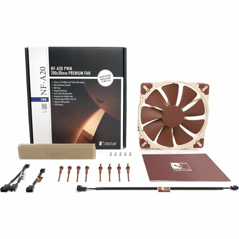 Вентилятор для корпуса Noctua NF-A20 PWM