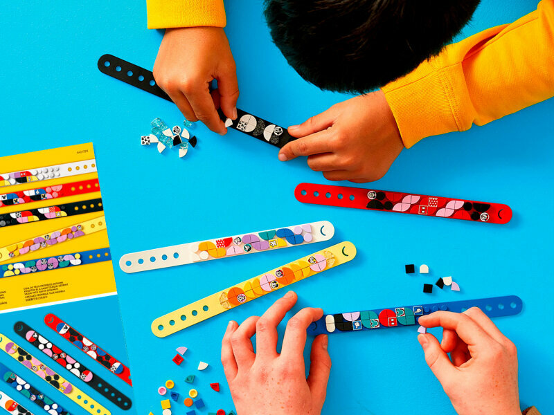 Набор для творчества LEGO ® DOTS™ Disney 41947 Большой набор браслетов «Микки и его друзья»
