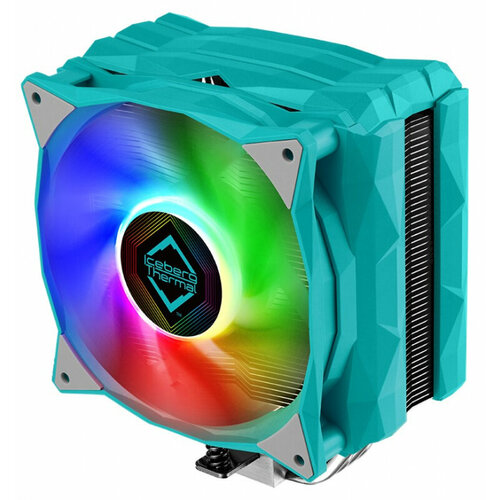 Кулер для процессора ICEBERG THERMAL IceSLEET G4 OC Teal - 4 heatpips CPU IceSLEET G4 OC Teal