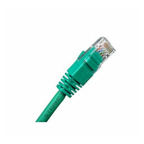 Патч-корд BNH , кат. 5е, неэкр, U/UTP, RJ45/RJ45, d 5,5 0.15м, LSZH, AWG24 зелёный (B500-UTP-5E-0.15-LSZH-GN)