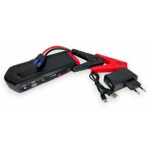 Зарядно-пусковое портативное устройство Jump Starter,10400 mAh, пуск. ток=300A, пик. ток=600А,12 А/ч