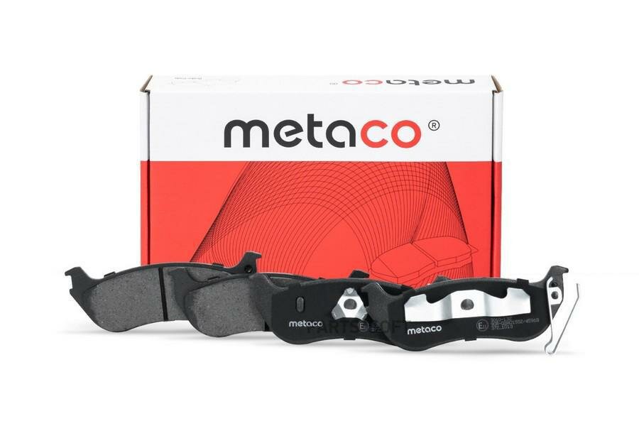 METACO 3010-132 Колодки тормозные дисковые