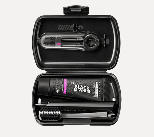 Изображение товара Курапрокс Дорожный набор BIW: Щетка BIW, паста BIW mini 10, ершик Carbon S и Carbon M, UHS425 с колпачком