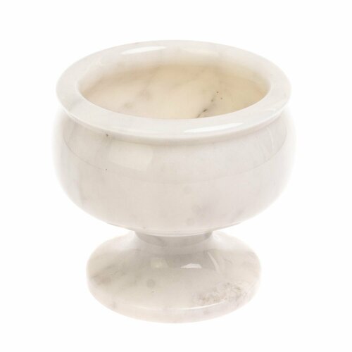 Варенница из белого мрамора на ножке 250 мл 95х9 см 126755 8000₽