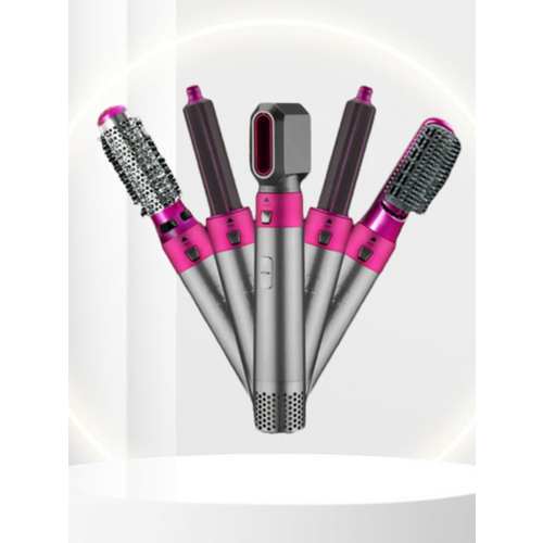 Фен для волос профессиональный 5 в 1 с насадками 199900₽