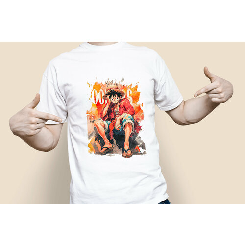 Футболка NAKAMA, размер 44, белый