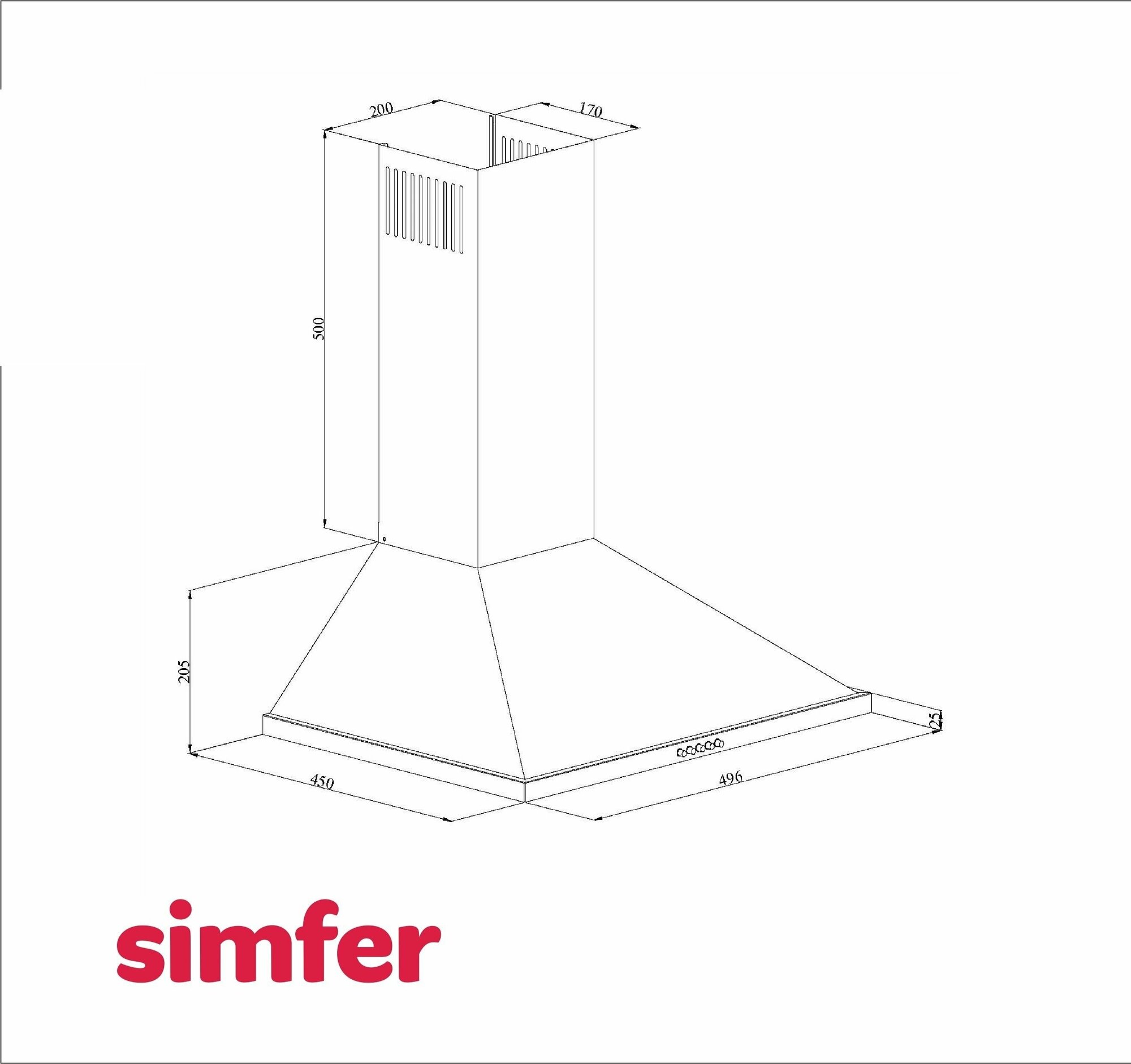 Вытяжка Simfer - фото №20