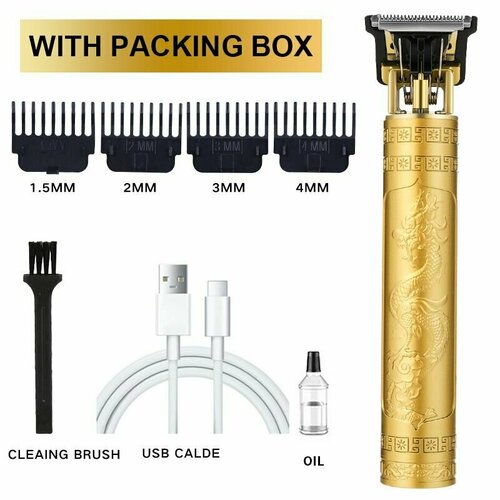 Триммер для бороды и усов с аккумулятором Машинка для стрижки волос мужской для интимных зон Подарок мужчине 296500₽