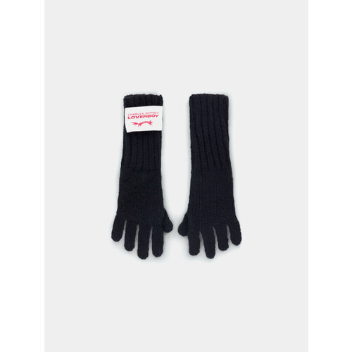 Перчатки Charles Jeffrey Loverboy Mohair Gloves, черный