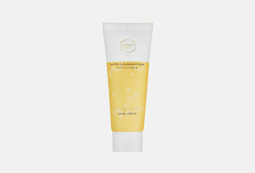 Очищающая пенка с экстрактом маточного молочка HONEY BEE NUTRI CLEANSING FOAM 100 мл