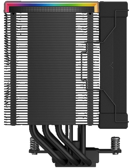 Кулер Deepcool LGA20XX/1700/1200/115X/AM5/AM4 (120mm fan, 500-1850rpm, 68.99 CFM,  28dBA, 4-pin PWM) RET - фото №4