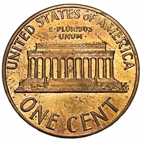 США 1 цент 1973 г. (Memorial Cent, Линкольн) сша 1 цент 1971 г memorial cent линкольн