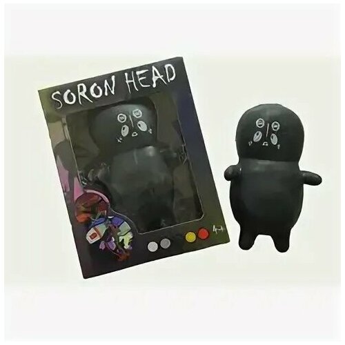 soron head игрушка монстр антистресс Антистресс тянучка Soron Head / Картун Кэт / герои Гуджитсу Сиреноголовый , 15см, черный