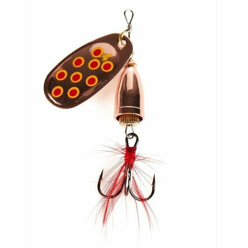 фото Блесна вращающаяся lucky john bell spin 03, 8.5 г, цвет crd (комплект из 4 шт)