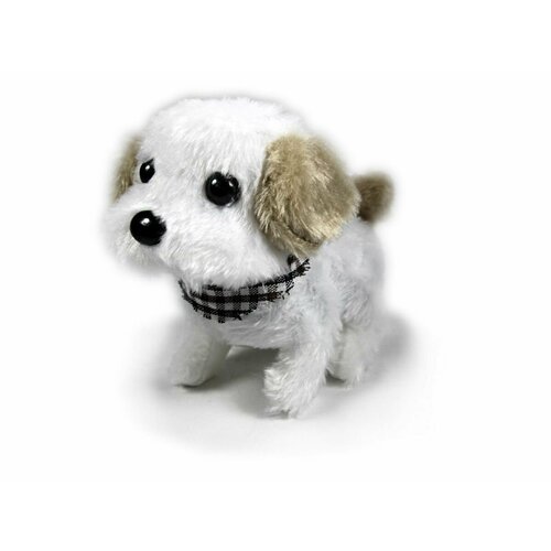 Интерактивный лающий щенок с банданой