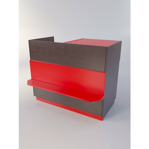 Прилавок рона 9-4 Дуб Венге Красный 120 x 60 x 100 см 14947₽