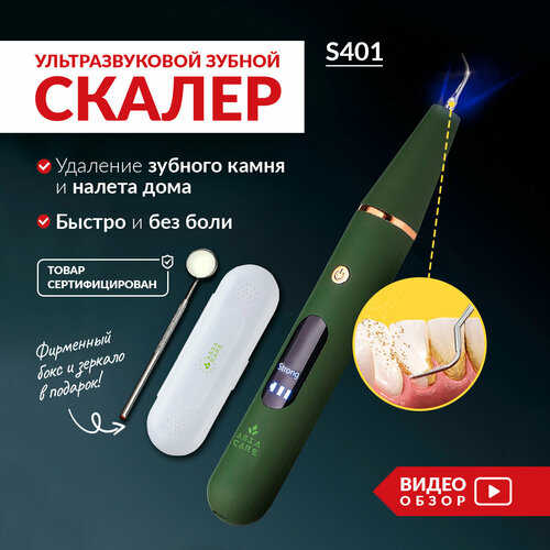 Ультразвуковой скалер Asiacare S401 для зубов, для домашнего использования скребок для костей зубных имплантов инструмент из нержавеющей стали стоматологический хирургический коллектор скалер для чистки зубов в