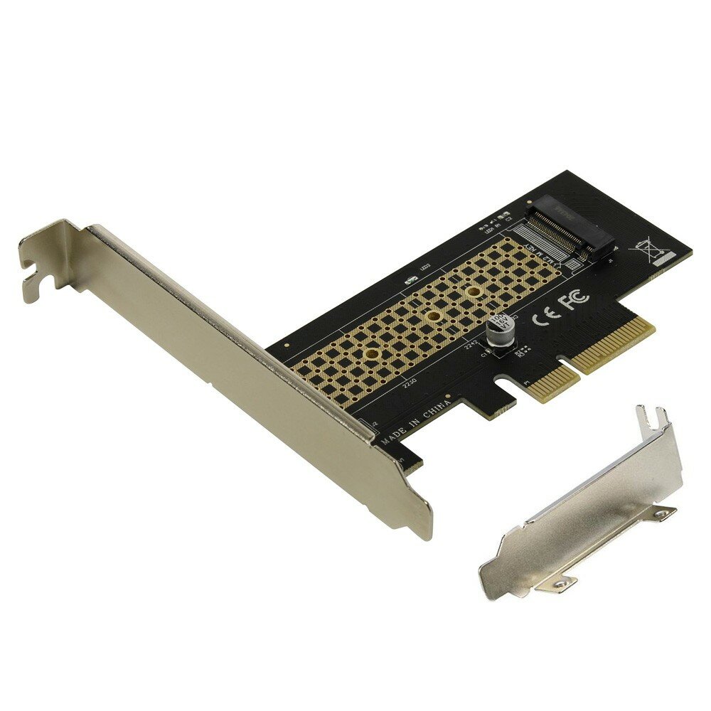 PCI-Express переходник Orient C300E M.2 NVMe SSD 4x PCI-E 3.0 на NGFF(M.2) SSD M key NGFF