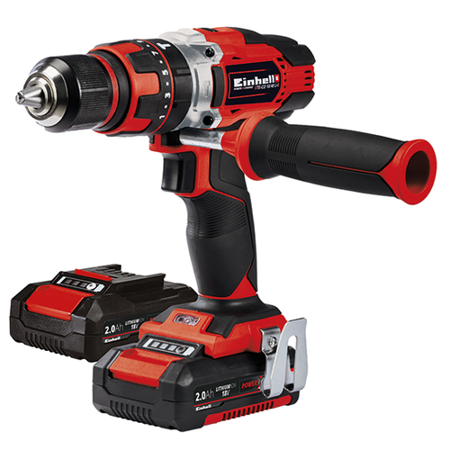 Дрель аккумуляторная Einhell PXC TE-CD 1848 Li-i 2x20Aч 4513935 12599₽