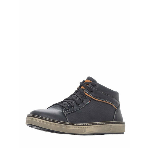 Кеды Hollywood Hills L82черный, зимние, натуральная кожа, полнота 7, размер 44, черный