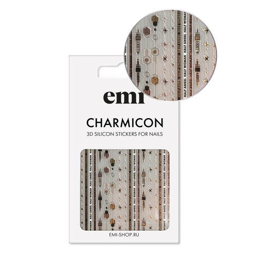 Charmicon 3D Silicone Stickers №224 Lucky